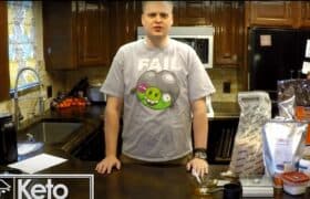 preparing a week of Keto Chow