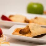 apple sausage rolls