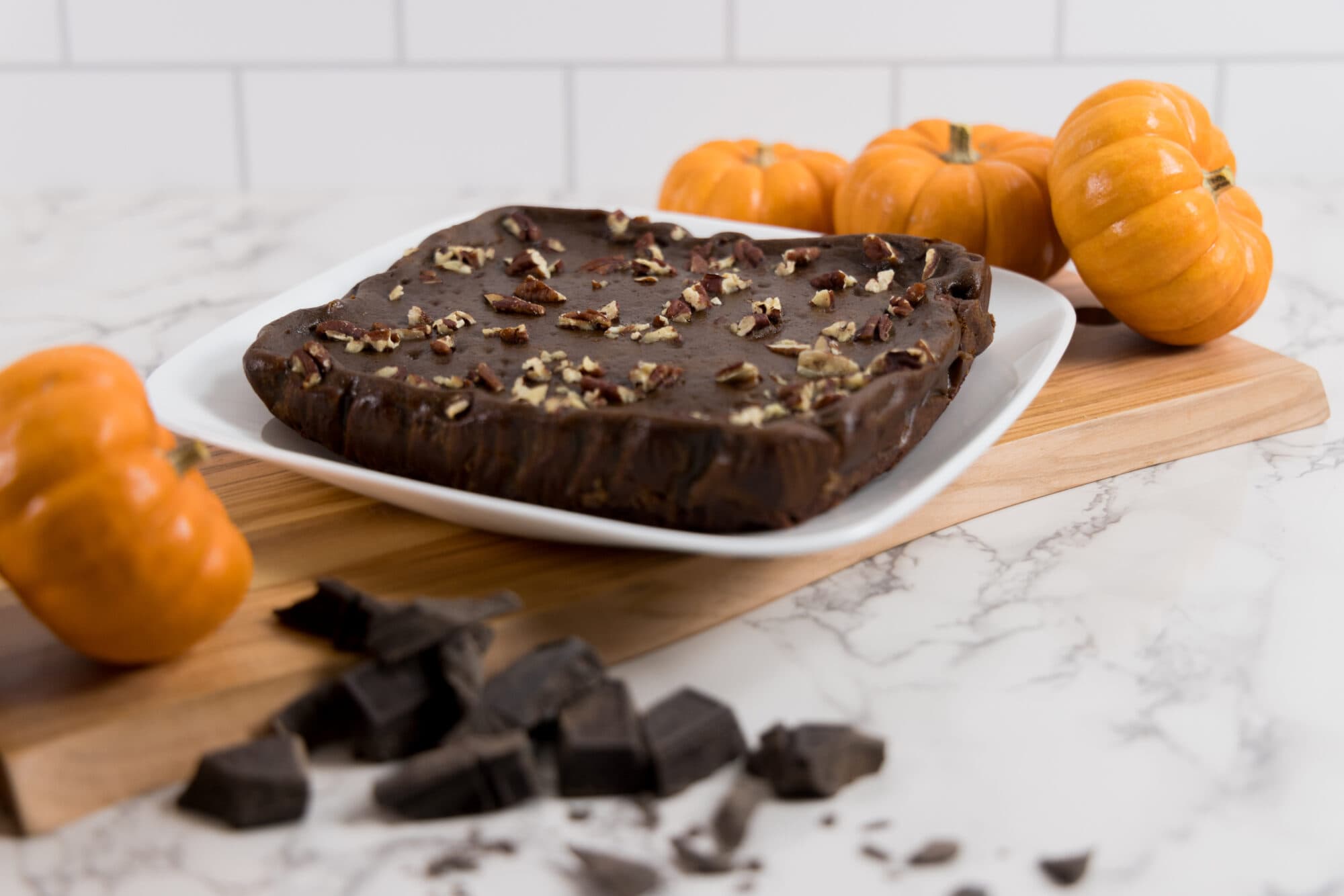 chocolate pumpkin pie bars