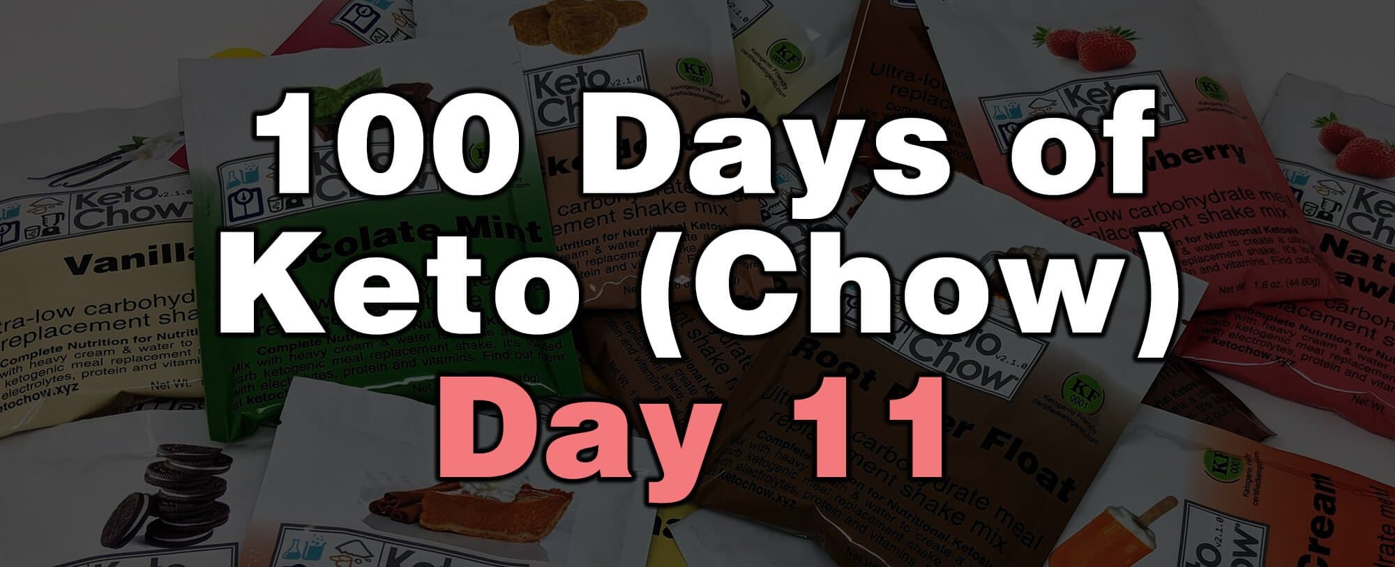 100 days of keto chow day 11