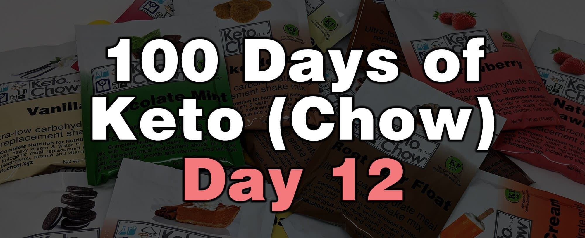 100 days of keto chow day 12
