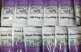 Base Powder, contains vitamins, minerals, fiber, and more. Unflavored, unsweetened, with no protein. Find out more at ketochow.xyz