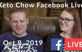 Thumbnail of Keto Chow Facebook Live recording from October 8