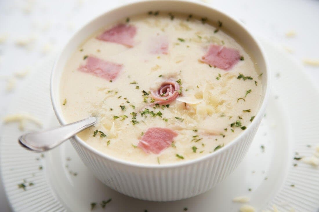 Creamy Chicken Cordon Bleu Soup