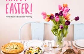 Happy Easter! from your keto chow family