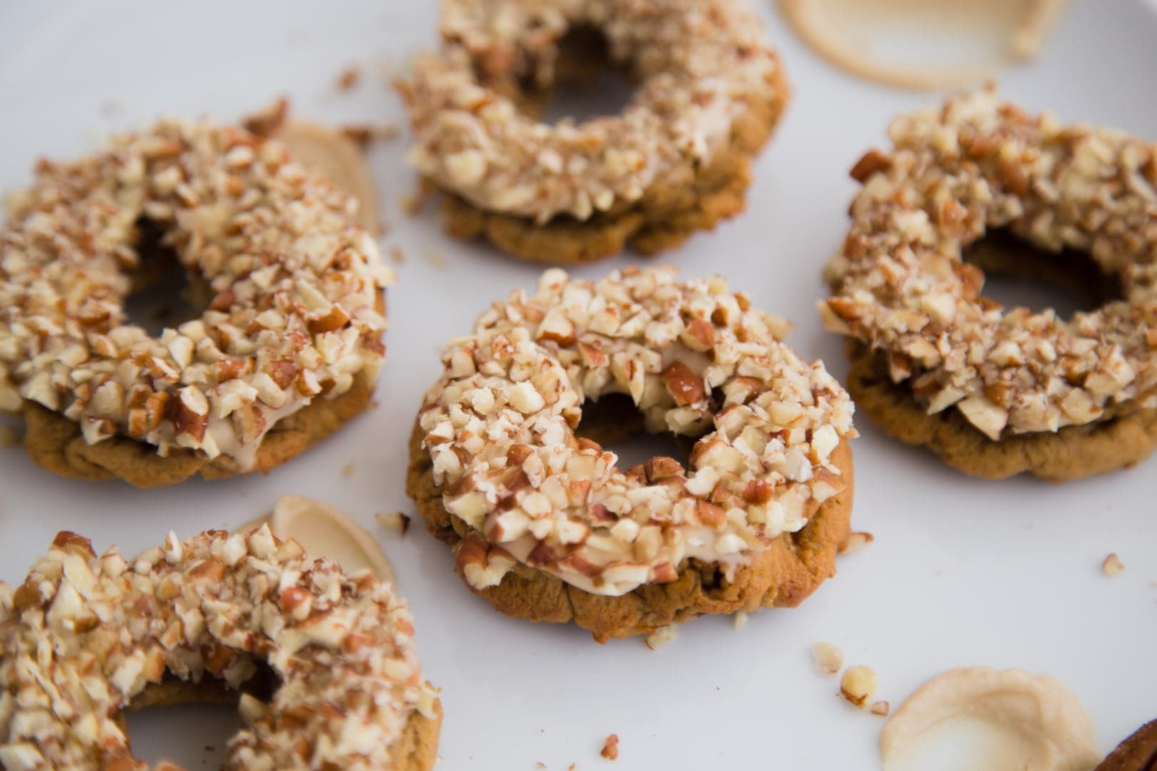 Maple Pecan Donuts
