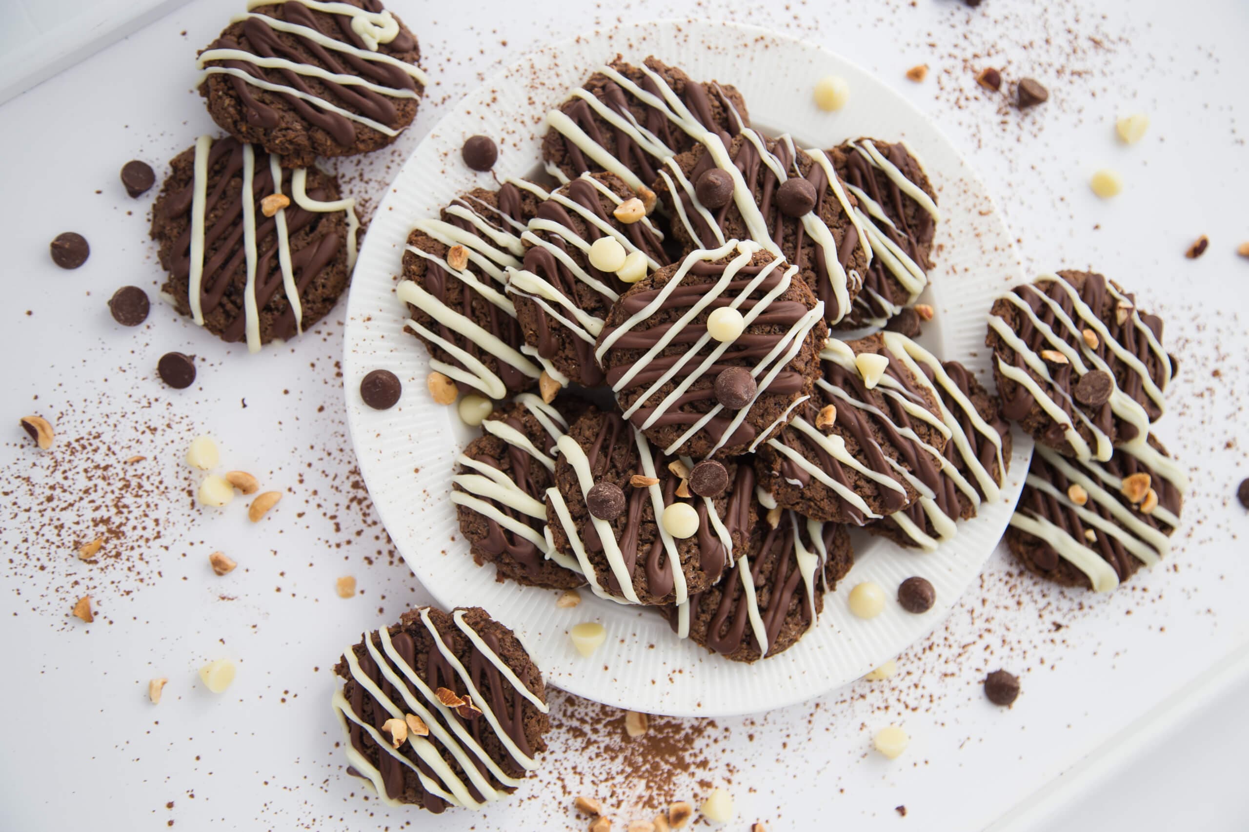 Mocha Hazelnut Cookies