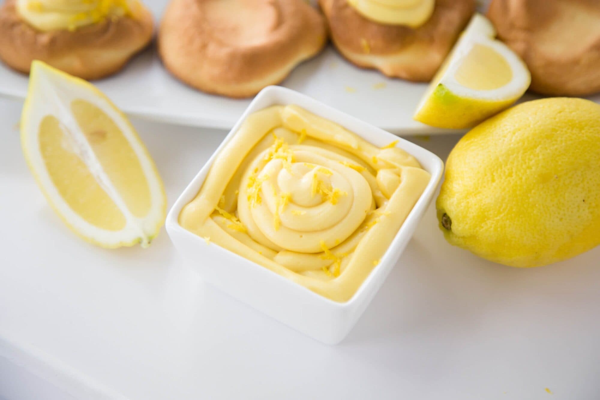 No Cook Lemon Custard
