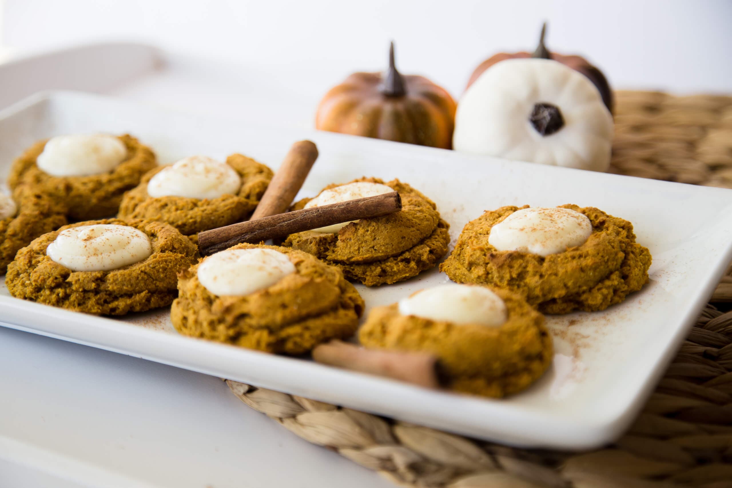 Pumpkin Cream Cheese Cookies