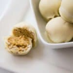 White Chocolate Cheesecake Truffles