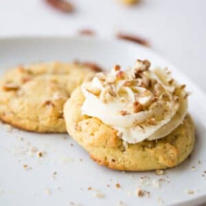rum butter pecan cookies