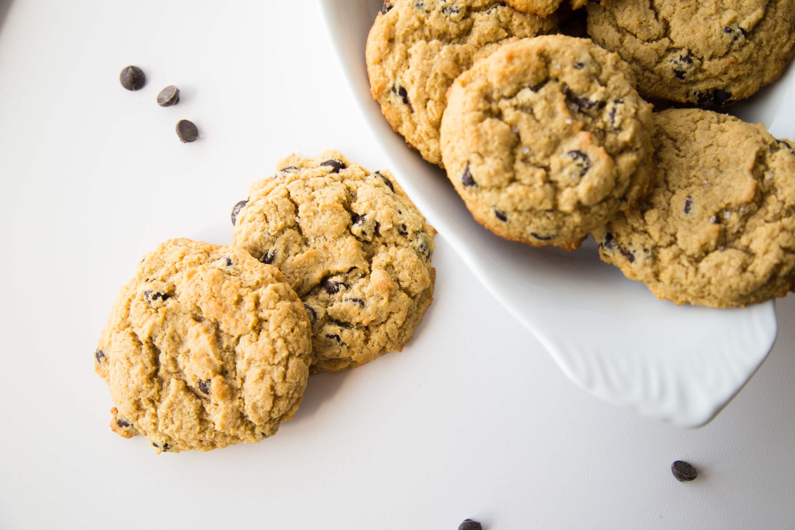 Salted Caramel Keto Chow Cookies