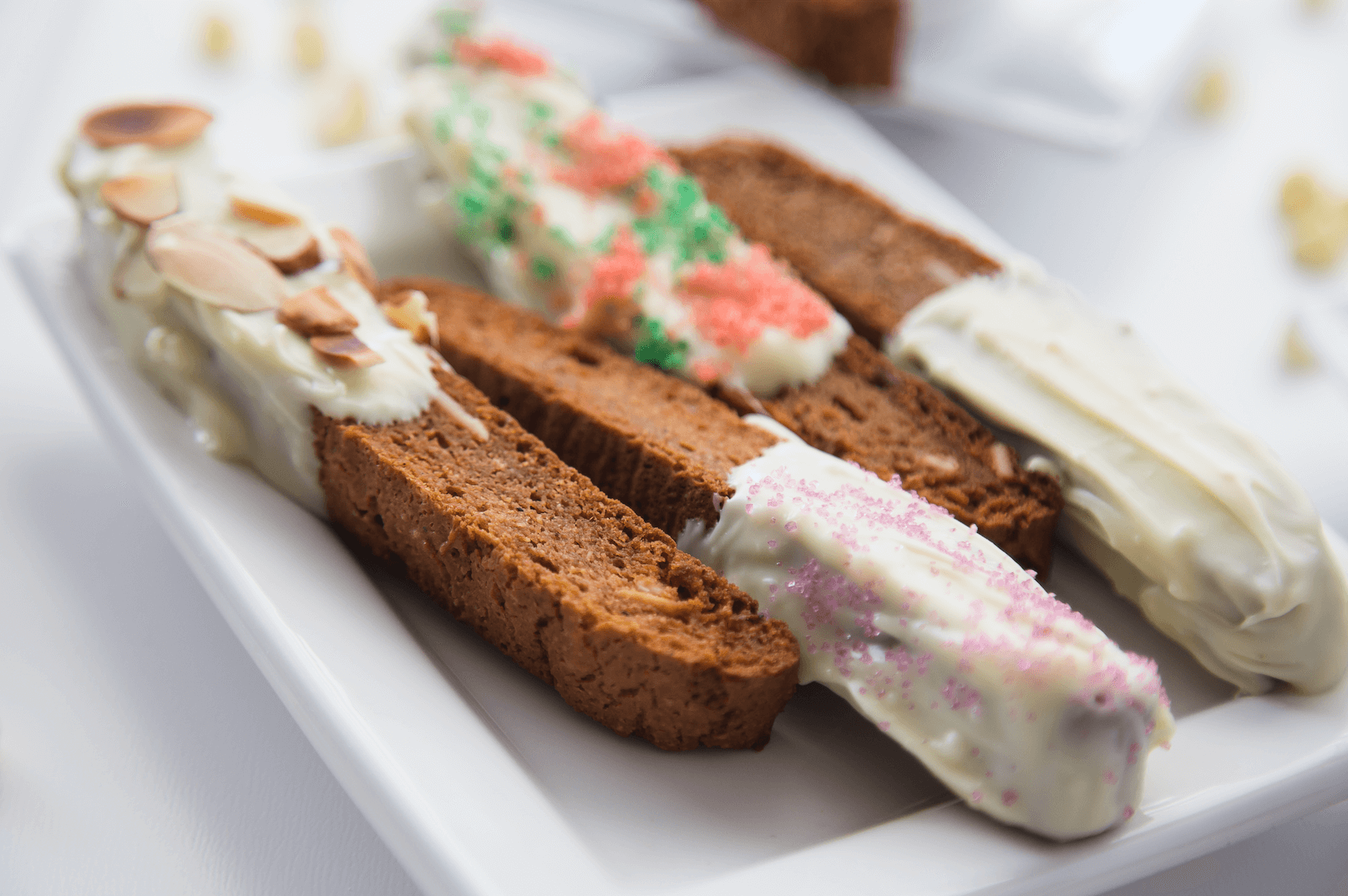 Festive Eggnog Biscotti