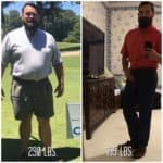 before and after Keto Chow testimonial pictures
