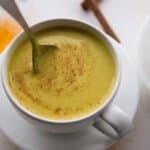 Golden Milk Eggnog Latte