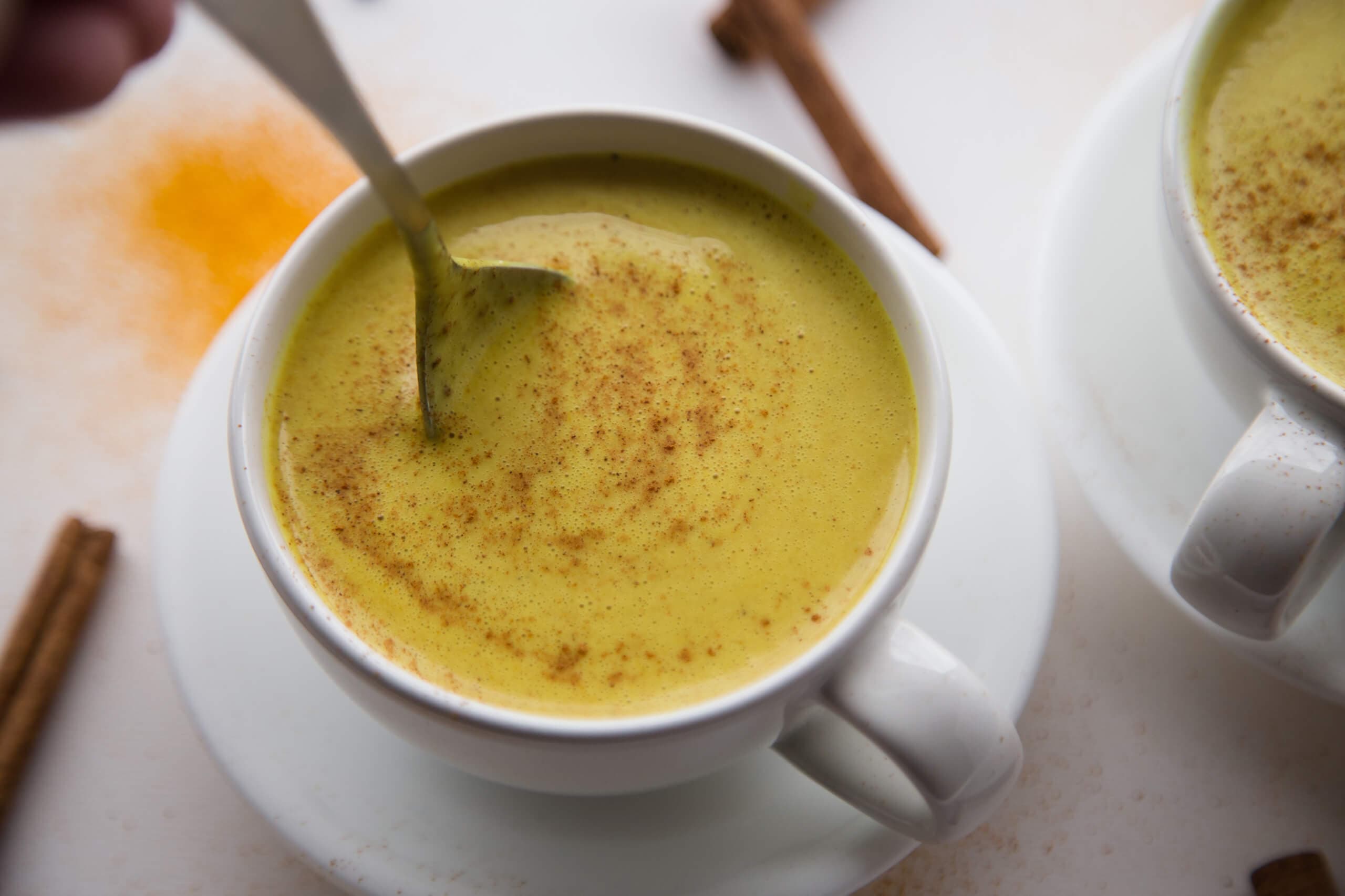 Golden Milk Eggnog Latte