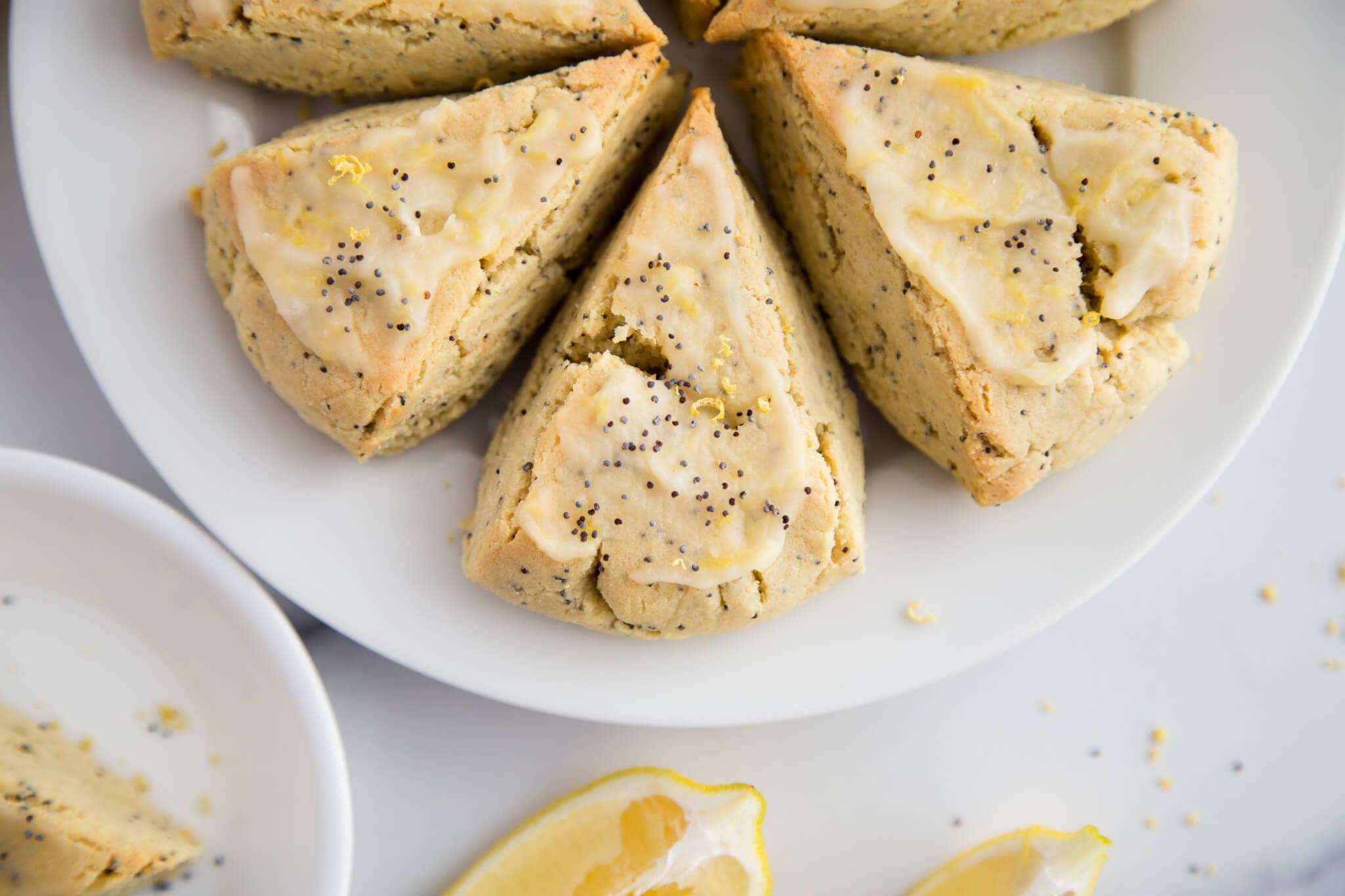 Lemon Poppyseed Scones