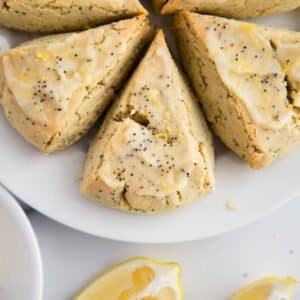poppy seed scones