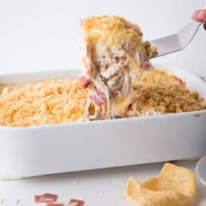 chicken cordon bleu casserole