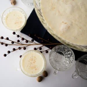 keto eggnog