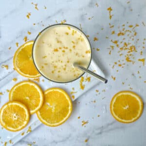 orange cream keto chow shake