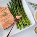 salmon with asparagus