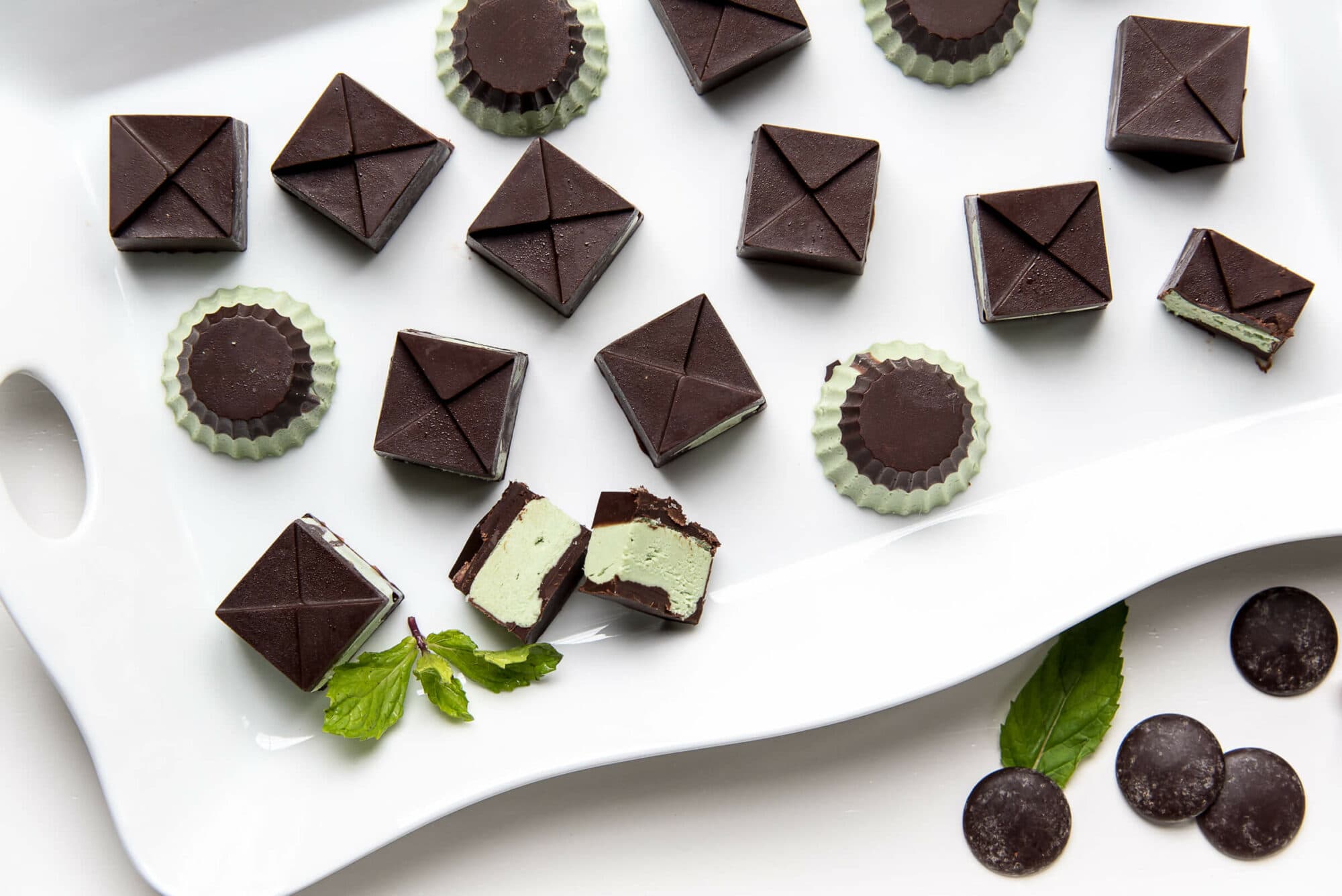 chocolate mint meltaways