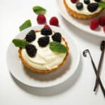 Tarts with fresh berries