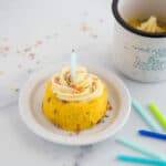 birthday mug cake
