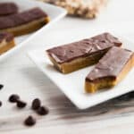 chocolate toffee cake bars