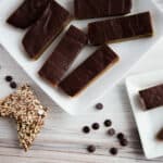 chocolate toffee cake bars