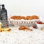 Basket filled with Low Carb Flatbread.