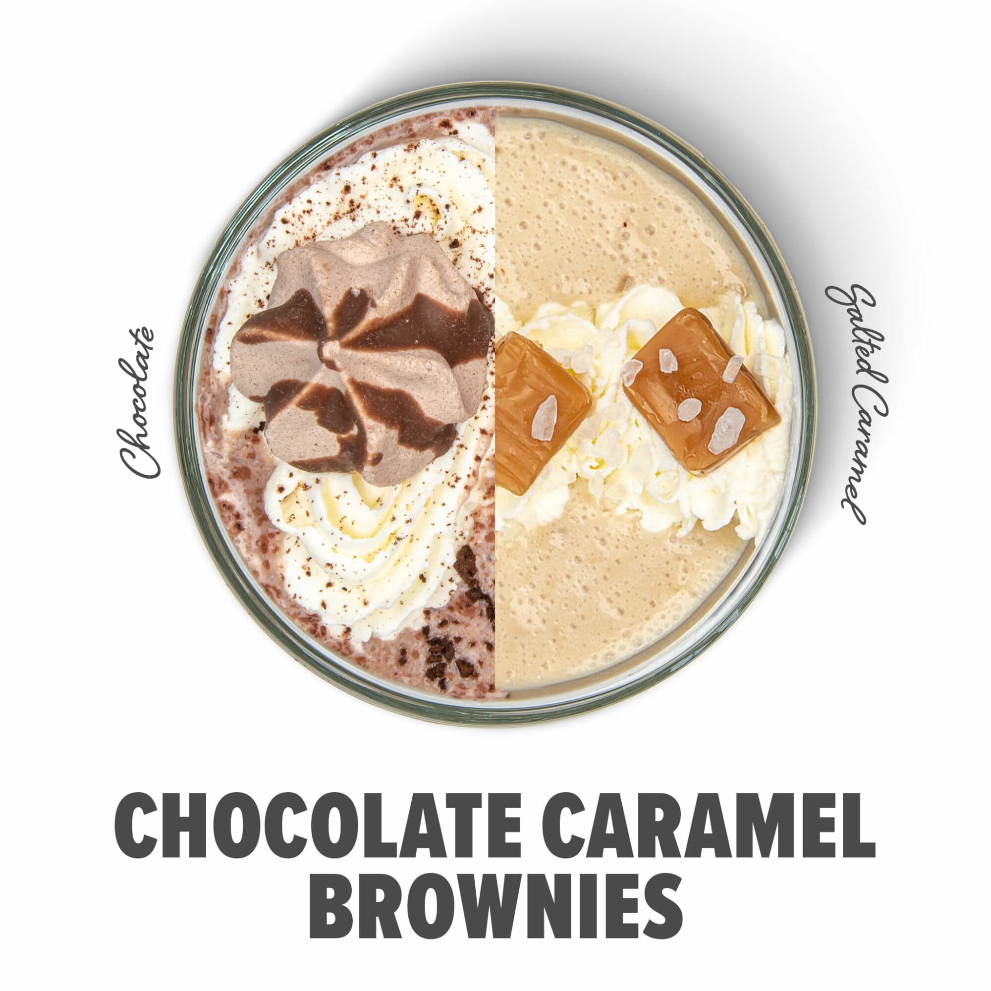 Chocolate Caramel Brownies shake image