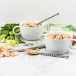 2 bowls of tomato gazpacho