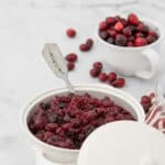 keto cranberry sauce