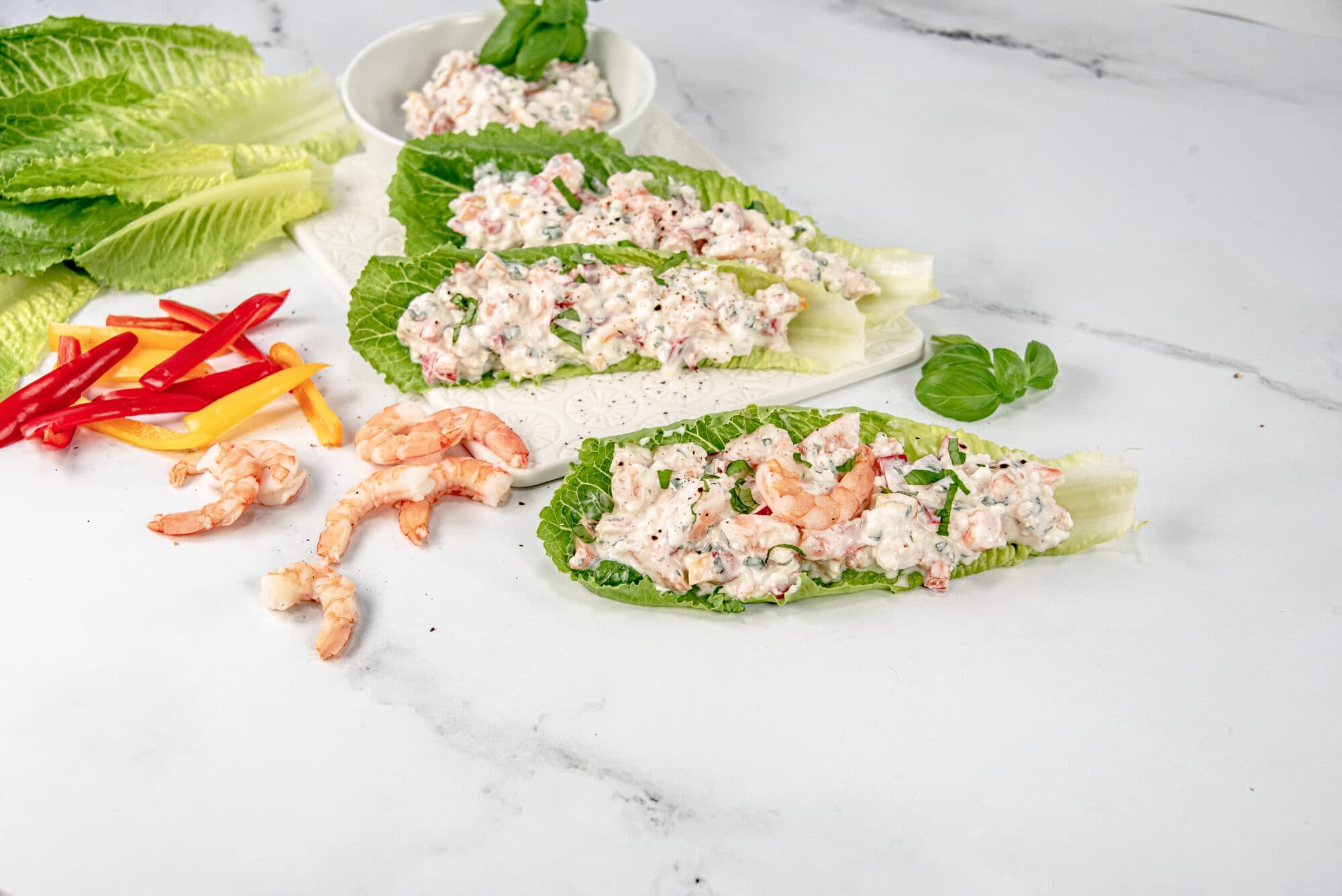 shrimp lettuce wraps