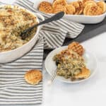 keto spinach artichoke dip