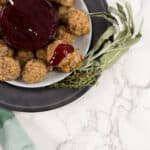 turkey sausage meatballs