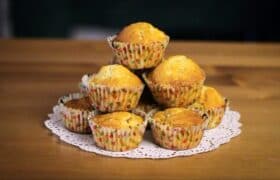 muffins on plate