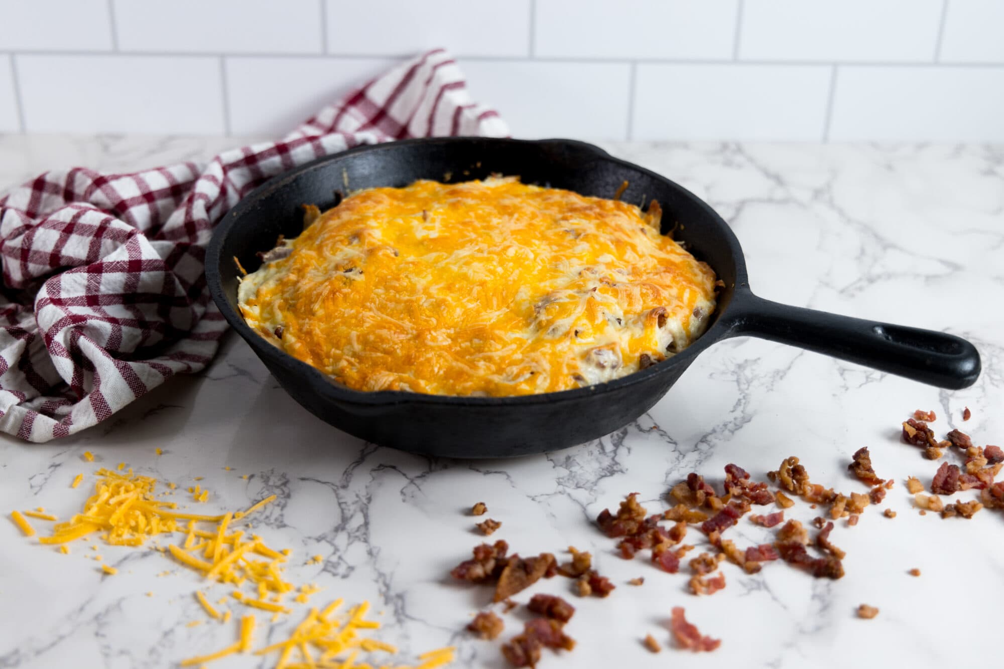 Keto Chicken Bacon Ranch Casserole