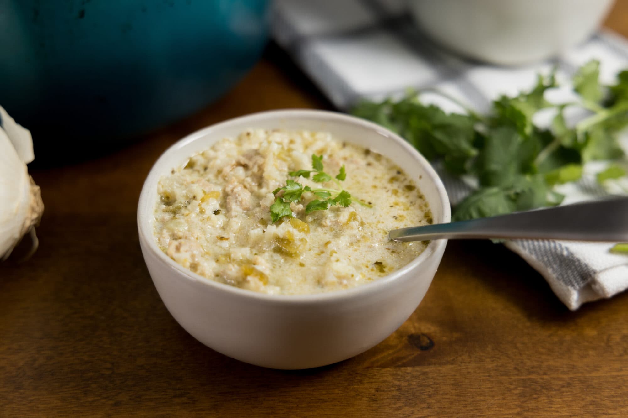 keto white chicken chili