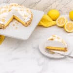 No Bake Keto Lemon Meringue Pie