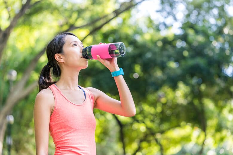 drinking water bottle