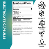 Electrolyte Capsules nutrition label. For more info visit ketochow.xyz/nutrition