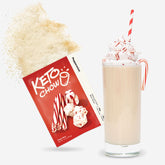 Peppermint Keto Chow single meal packet and shake