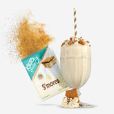 S'mores Keto Chow packet and shake