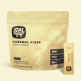 Package Front of 30 Stick Bag of Caramel Vibes