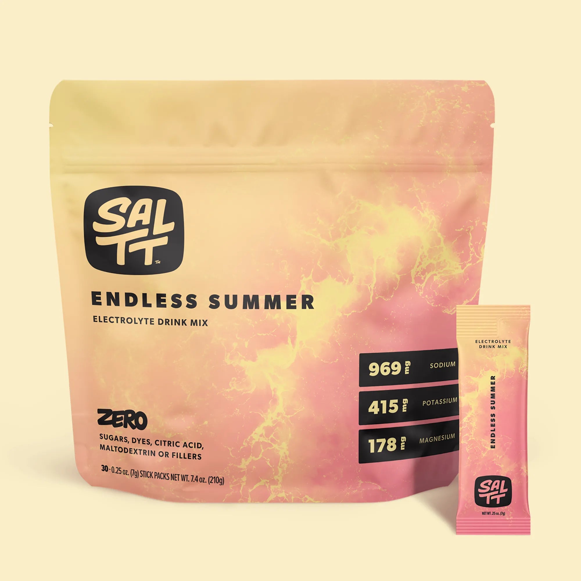 Package Front of 30 Stick Bag of Endless Summer