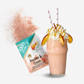 Peaches and Cream single packet with shake